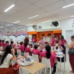 Marianas em Ação promove curso de confeitaria com preparo e cobertura de bolos, incentivando a qualificação e a autonomia financeira de mulheres.